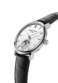 Slimline Moonphase Manufacture 42MM White Dial Automatic FC-705S4S6