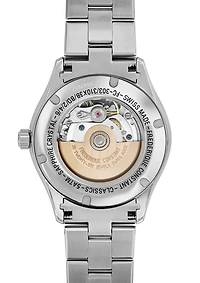 Ladies Automatic Double Heart 36MM White Dial Automatic FC-310WDHB3BD6B