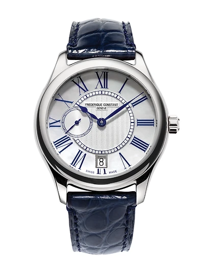 Ladies Automatic Small Seconds 36MM White Dial Automatic FC-318MPWN3B6