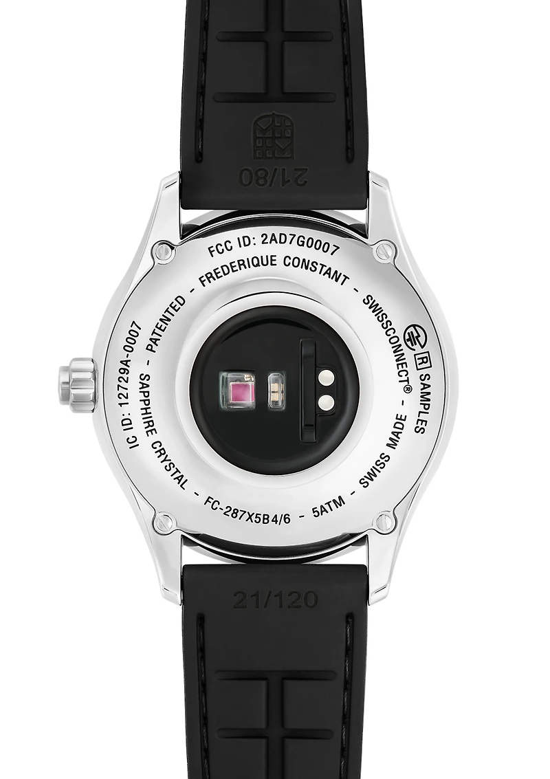 Gents Vitality Smartwatch 42MM Black Dial Quartz FC-287B5B6
