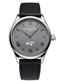 Gents Vitality Smartwatch 42MM Silver Dial Quartz FC-287S5B6