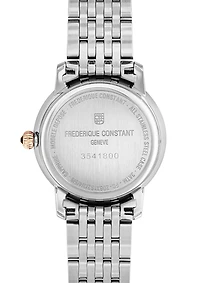 Slimline Ladies Moonphase 30MM Blue Dial Quartz FC-206ND1S2B