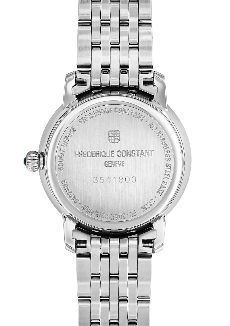 Slimline Ladies Moonphase 30MM Mother of Pearl Dial Quartz FC-206MPWD1SD6B