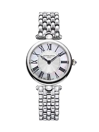 Classics Art Déco Round 30MM White Dial Quartz FC-200MPW2AR6B