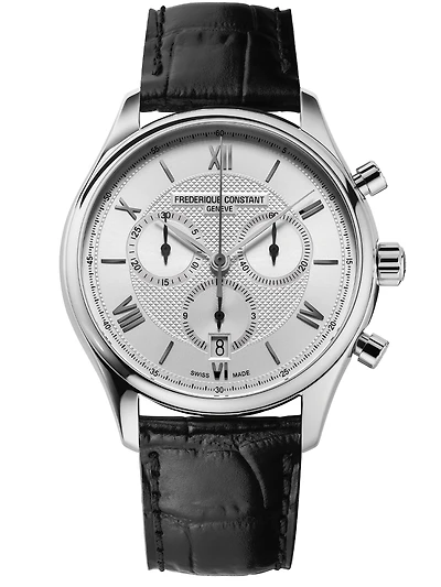 Classics Chronograph 40MM Silver Dial Quartz FC-292MS5B6