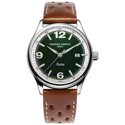 Vintage Rally Healey 40MM Green Dial Automatic FC-303HGRS5B6