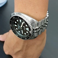 22mm Super-J Louis JUB 316L SS Watch Bracelet for Seiko New Turtles SRP777 SRPA21 Brushed
