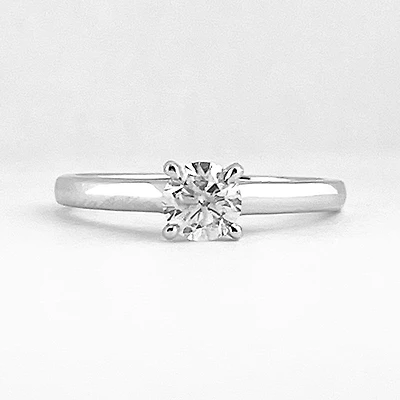 Round Cut Solitaire Engagement Ring