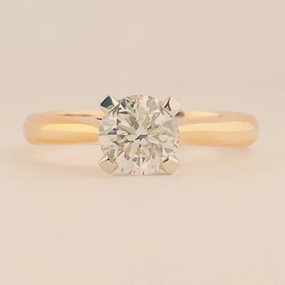 Diamond Solitaire Engagement Ring