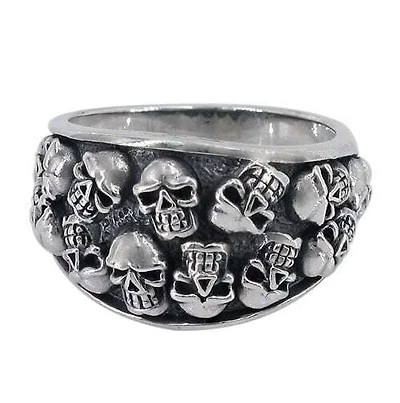 Sterling Silver Skull Ring