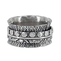 Sterling Silver Meditation Ring
