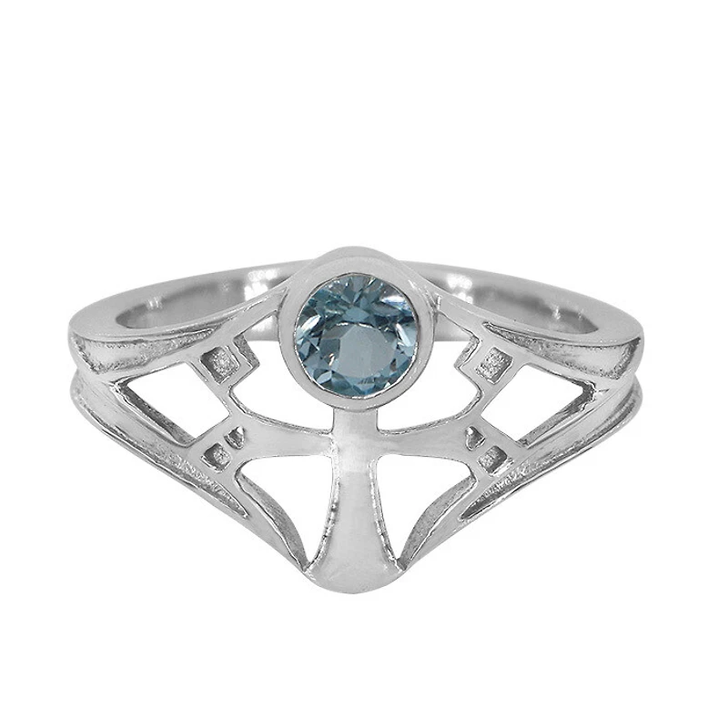 Sterling Silver With Rhodium