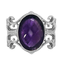 Sterling Silver With Rhodium