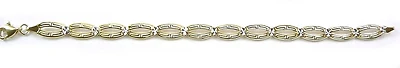 10K Yellow Gold Fancy Link Bracelet