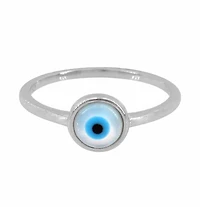 Sterling Silver With Rhodium