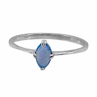 Sterling Silver With Rhodium