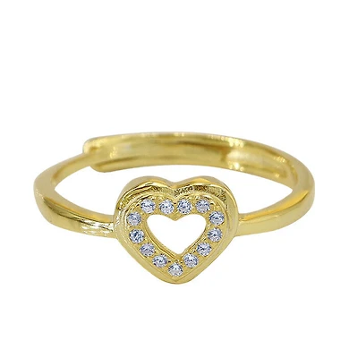 Sterling Silver With Gold