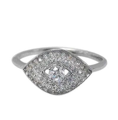 Sterling Silver With Rhodium