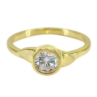 Sterling Silver With Gold