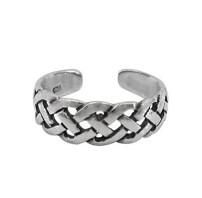 Sterling Silver, Adjustable Toe Ring