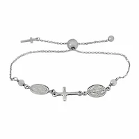 Sterling Silver With Rhodium