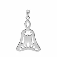 Sterling Silver With Rhodium