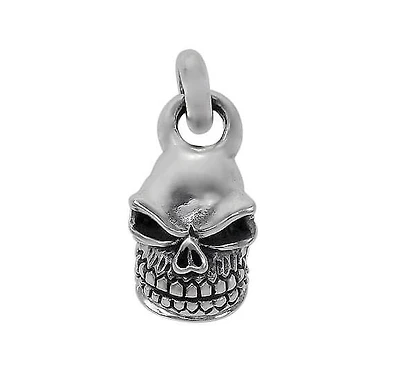 Sterling Silver, Skull Head Pendant, 18X12mm