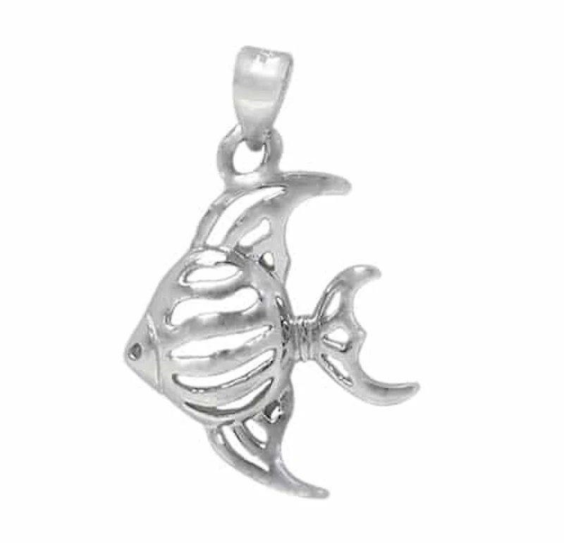 Rhodium Plated On Sterling Silver