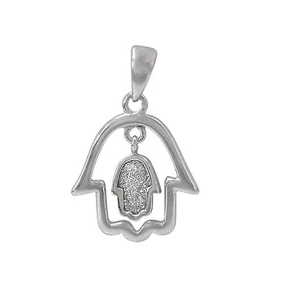 Rhodium Plated On Sterling Silver