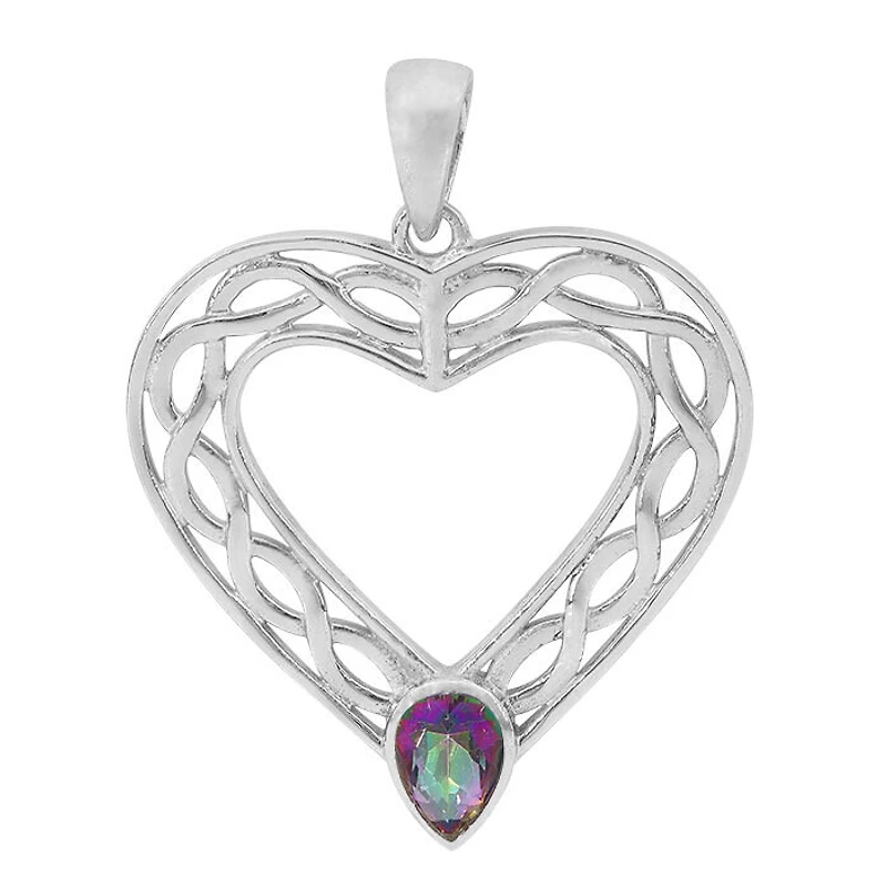Sterling Silver With Rhodium