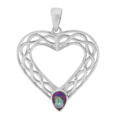 Sterling Silver With Rhodium