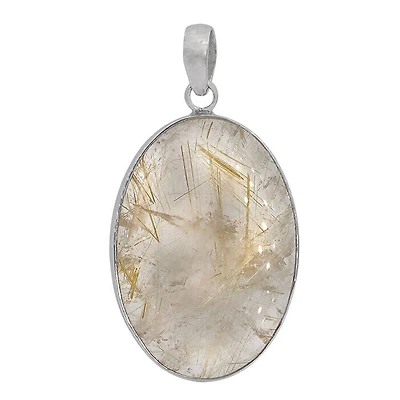 Sterling Silver With Rhodium