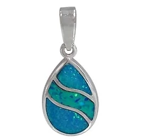 Rhodium Plated On Sterling Silver