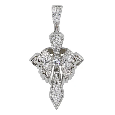 Sterling Silver With Rhodium
