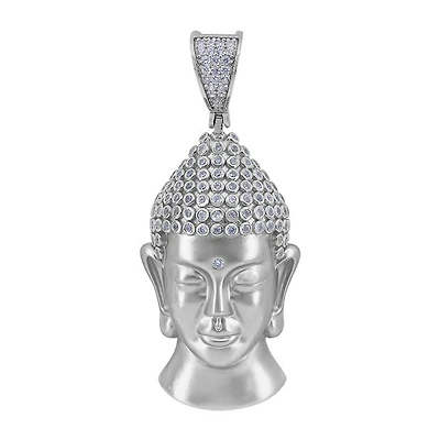 Sterling Silver With Rhodium