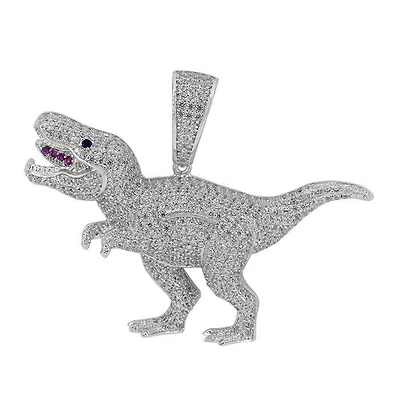 Sterling Silver With Rhodium