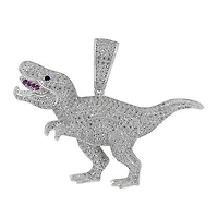 Sterling Silver With Rhodium