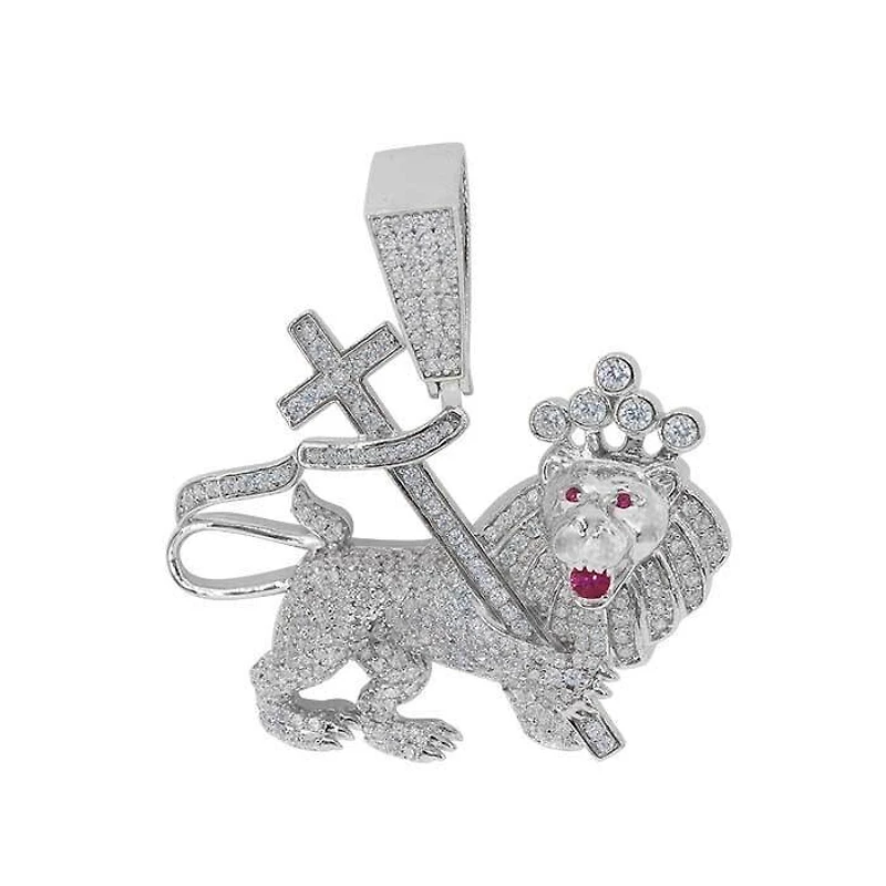 Sterling Silver With Rhodium