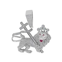 Sterling Silver With Rhodium