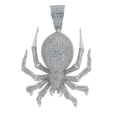 Sterling Silver With Rhodium