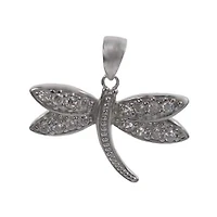 Rhodium Plated On Sterling Silver