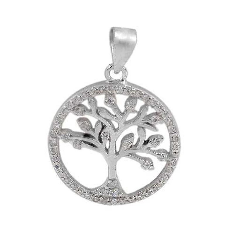 Sterling Silver With Rhodium