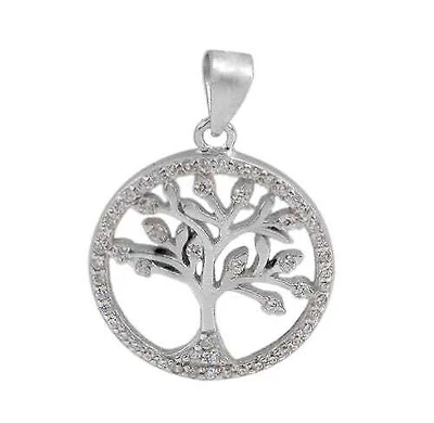 Sterling Silver With Rhodium