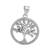 Sterling Silver With Rhodium
