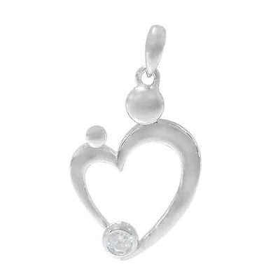 Rhodium Plated On Sterling Silver