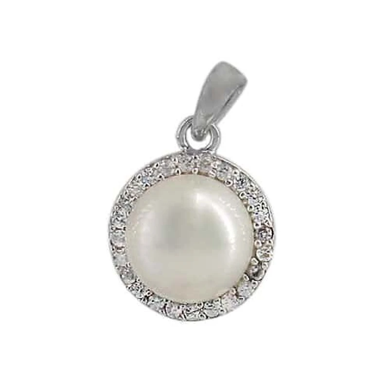 Sterling Silver With Rhodium