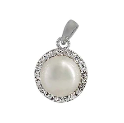 Sterling Silver With Rhodium