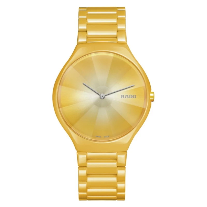 True Thinline x Great Gardens of the World Quartz Yellow Dial 39MM R27122252