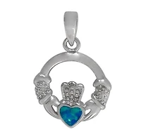 Sterling Silver With Rhodium