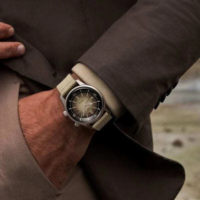 The Longines Legend Diver Beige Dial 42 MM Automatic L37744302